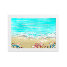 Load image into Gallery viewer, Beach Art - Framed Poster
