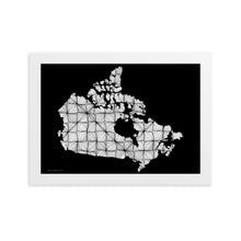 Load image into Gallery viewer, Curves Canada - Framed Poster
