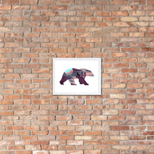 Load image into Gallery viewer, Art in A Polar Bear - Framed Poster
