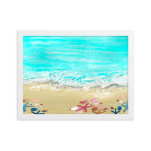 Load image into Gallery viewer, Beach Art - Framed Poster
