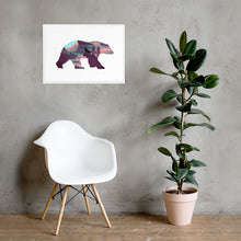 Load image into Gallery viewer, Art in A Polar Bear - Framed Poster
