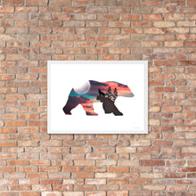 Load image into Gallery viewer, Art in A Polar Bear Part 2 - Framed Poster
