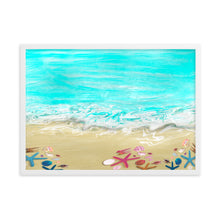 Load image into Gallery viewer, Beach Art - Framed Poster
