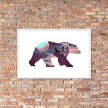 Load image into Gallery viewer, Art in A Polar Bear - Framed Poster
