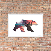 Load image into Gallery viewer, Art in A Polar Bear Part 2 - Framed Poster
