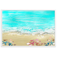 Load image into Gallery viewer, Beach Art - Framed Poster
