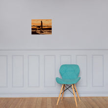 Load image into Gallery viewer, Floatplane Sunset - Frameless Poster
