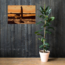 Load image into Gallery viewer, Floatplane Sunset - Frameless Poster
