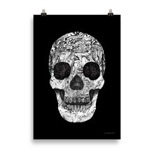 Load image into Gallery viewer, Candy Skull Art (Liquid) - Frameless Poster
