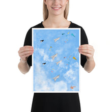 Load image into Gallery viewer, Feel Good - Paper Planes and You - Poster (Enhanced Matte Paper)
