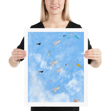 Load image into Gallery viewer, Feel Good - Paper Planes and You - Poster (Enhanced Matte Paper)
