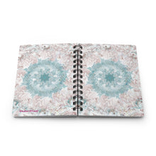 Load image into Gallery viewer, Deep Liquid - White Background - Spiral Bound Journal
