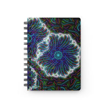 Load image into Gallery viewer, Cosmic Flower Set in Colour - Spiral Bound Journal
