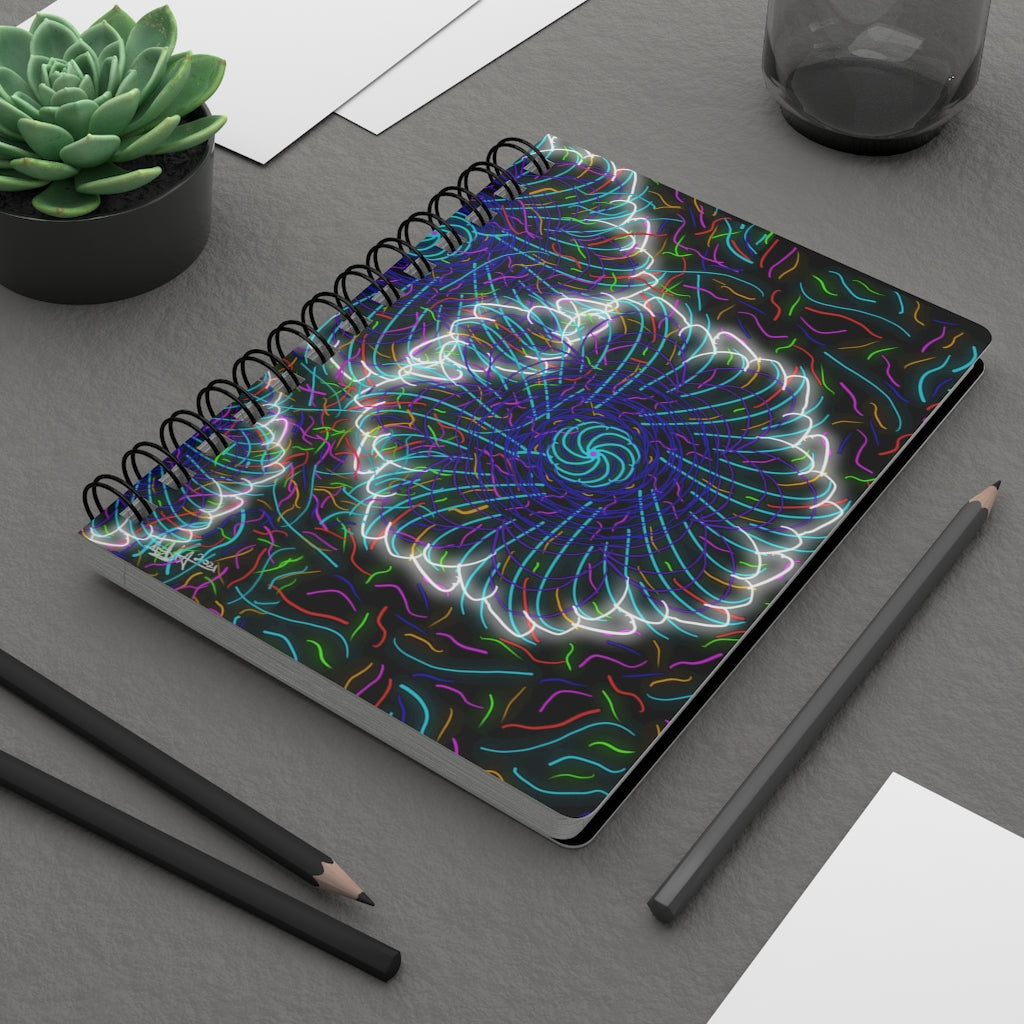 Cosmic Flower Set in Colour - Spiral Bound Journal