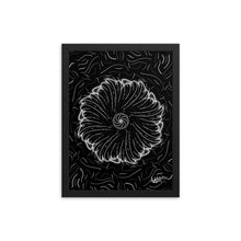 Load image into Gallery viewer, Isabelle&#39;s Flow - Wooden Framed Poster
