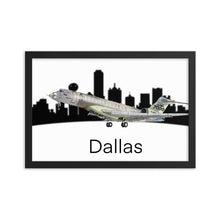 Load image into Gallery viewer, Global 7500 Flight Test Vehicle #1 Dallas Cityscape - Coloured - luster paper
