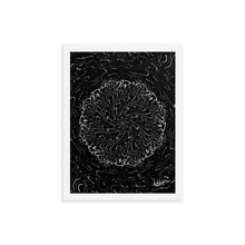 Load image into Gallery viewer, Cosmic Flower - Wooden Framed Poster
