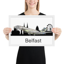 Load image into Gallery viewer, Global 7500 Flight Test Vehicle #1 - Belfast Cityscape - Coloured - Luster Paper
