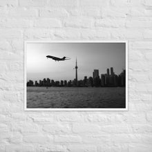 Load image into Gallery viewer, Global 7500 - Black And White Sunset Toronto - Luster Paper (24X36 Custom Size)
