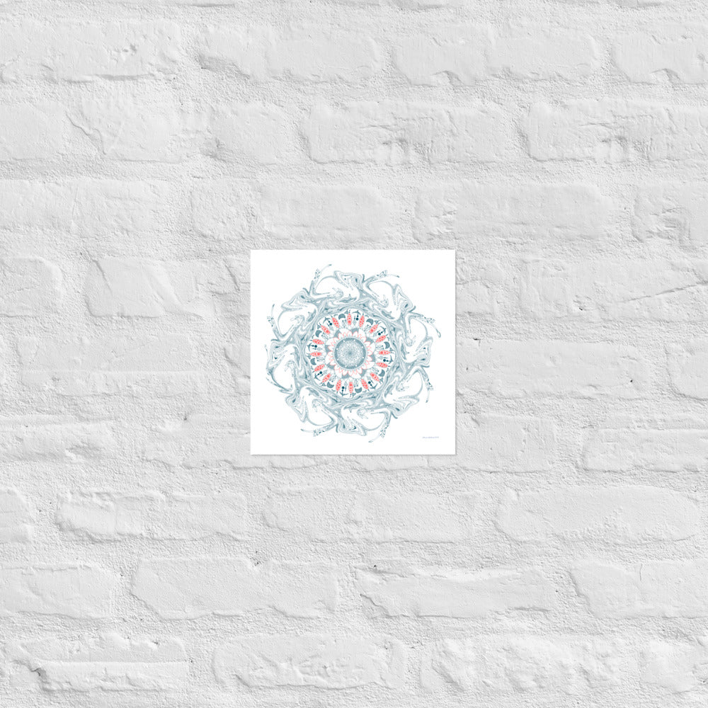 Mandala Design 11 - Frameless Poster