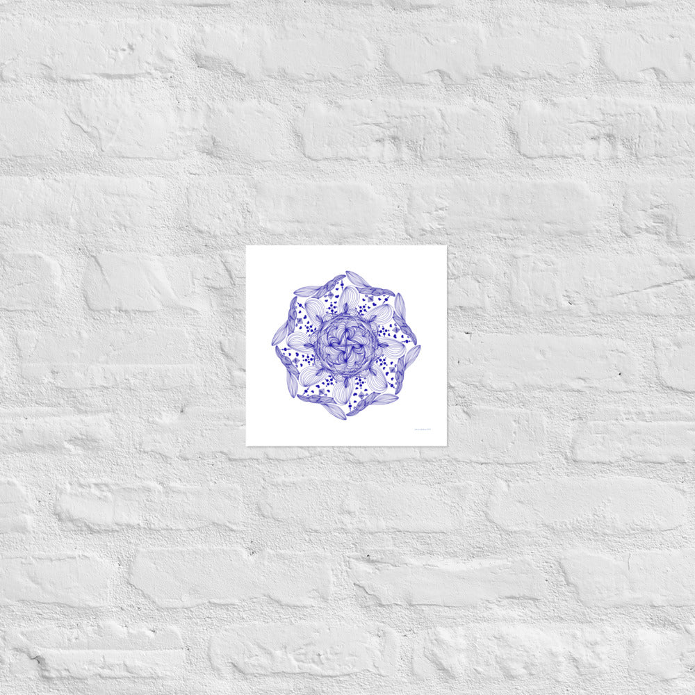 Mandala Design 2 - Frameless Poster