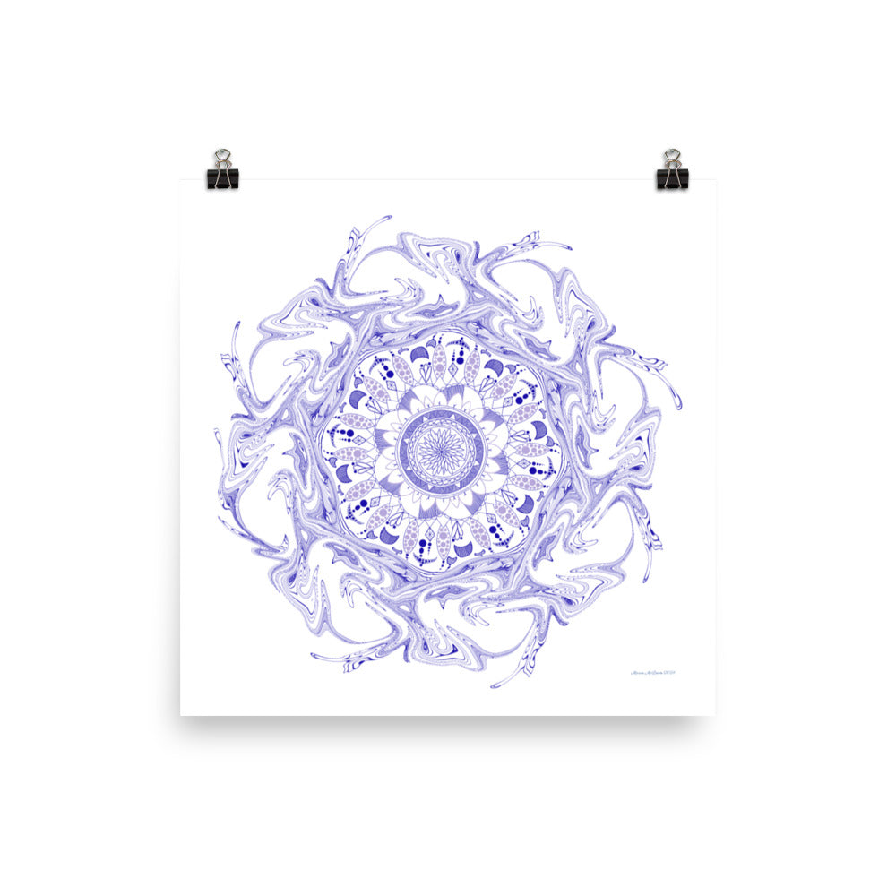 Mandala Design 10 - Frameless Poster