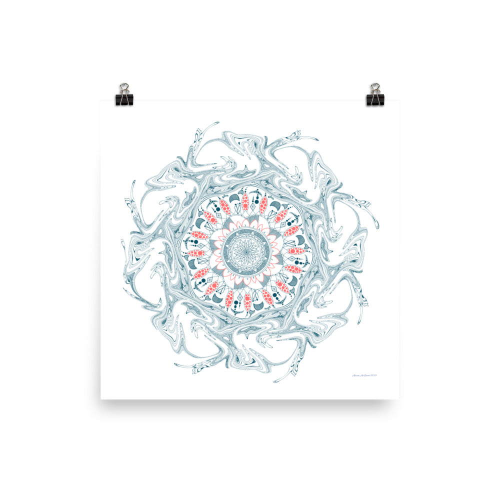 Mandala Design 9 - Frameless Poster