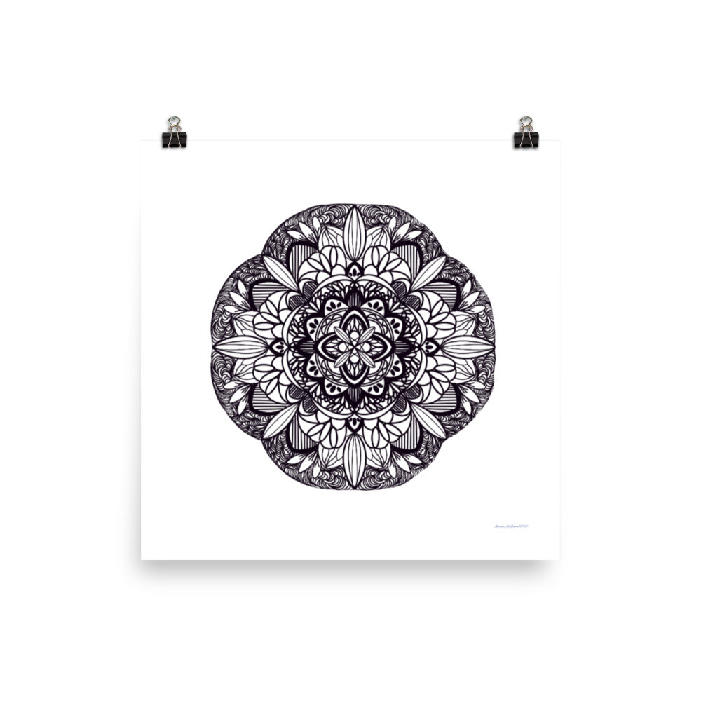 Mandala Design 13 - Frameless Poster