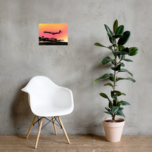 Load image into Gallery viewer, Global 7500 - Coming In for a Landing in Saint Martin - Photo Paper Frameless Poster
