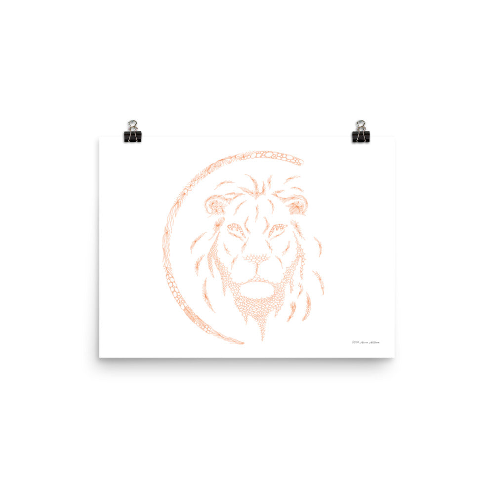 The Lion In You - Frameless Poster