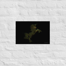 Load image into Gallery viewer, Glitch - Unicorn - Frameless Poster
