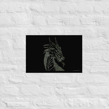 Load image into Gallery viewer, Green Dragon - Frameless Poster
