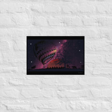 Load image into Gallery viewer, Night Sky - Purple - Frameless Poster
