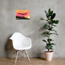 Load image into Gallery viewer, Global 7500 - Coming In for a Landing in Saint Martin - Photo Paper Frameless Poster
