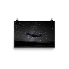 Load image into Gallery viewer, Global 7500 - Black And White Background - Frameless Poster
