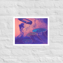 Load image into Gallery viewer, Pink Jelly Fish - Frameless Poster
