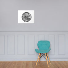 Load image into Gallery viewer, Circular Curves - Frameless Poster
