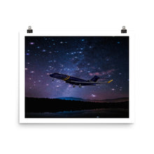 Load image into Gallery viewer, Global 7500 Under The Stars - Frameless Poster
