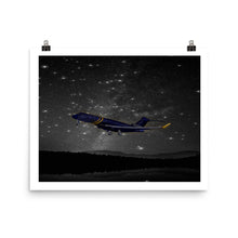 Load image into Gallery viewer, Global 7500 - Black And White Background - Frameless Poster
