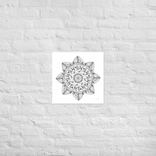 Load image into Gallery viewer, Mandala Design 6 - Frameless Poster
