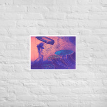 Load image into Gallery viewer, Pink Jelly Fish - Frameless Poster
