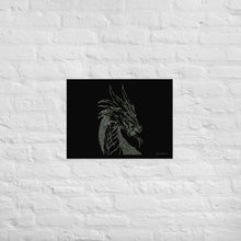 Load image into Gallery viewer, Green Dragon - Frameless Poster
