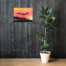 Load image into Gallery viewer, Global 7500 - Coming In for a Landing in Saint Martin - Photo Paper Frameless Poster
