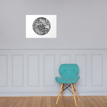 Load image into Gallery viewer, Circular Curves - Frameless Poster
