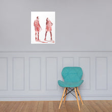 Load image into Gallery viewer, Michael Jordan and Scottie Pippen - Photo paper Frameless Poster
