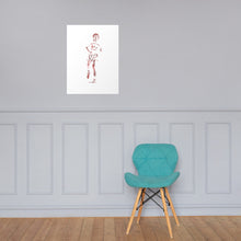 Load image into Gallery viewer, Terry Fox - Water Colour Print - Photo paper Frameless Poster
