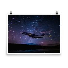 Load image into Gallery viewer, Global 7500 Under The Stars - Frameless Poster
