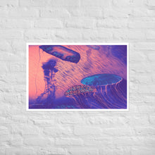 Load image into Gallery viewer, Pink Jelly Fish - Frameless Poster
