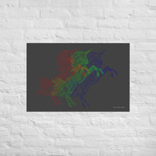 Load image into Gallery viewer, Three Sisters - Unicorn - Frameless Poster
