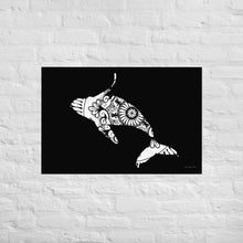 Load image into Gallery viewer, Mandala Whale - Frameless Poster
